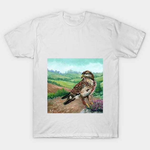 Spirit of Buzzard T-Shirt by sonia finch